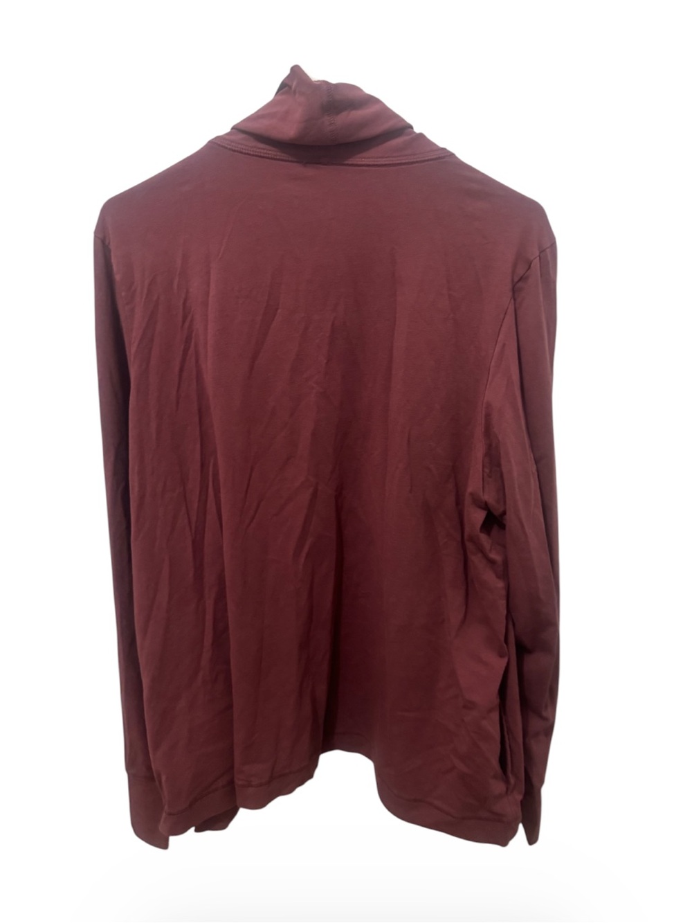 Pact Open-Front Cardigan - Deep Brick Size XL - Picture 2 of 3